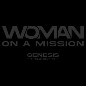 WOMAN ON A MISSION - WOMEN'S CROP T-SHIRT - $VR42XG$ Design
