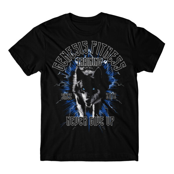 NEVER GIVE UP - T-SHIRT - HN384Y Thumbnail