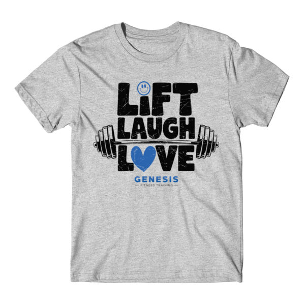 LIFT LAUGH LOVE - T-SHIRT - YH3742 Thumbnail