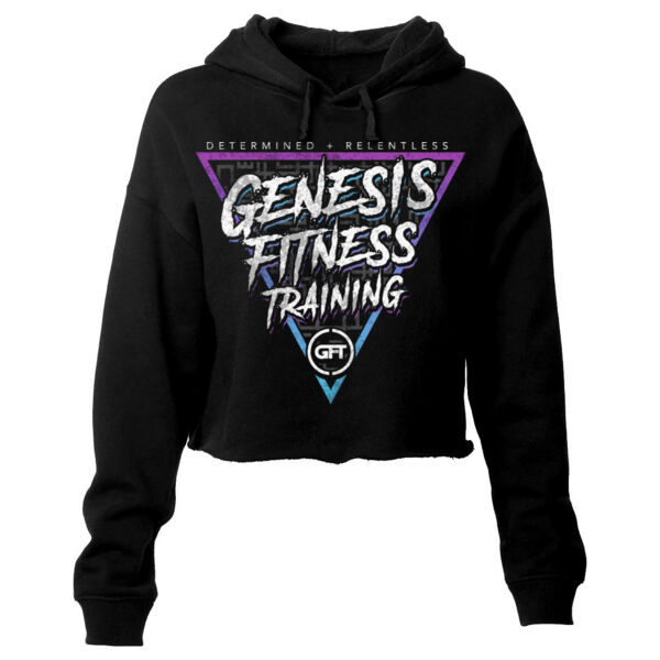 DETERMINED + RELENTLESS - WOMEN'S CROP HOODIE - $SBXQ7D$ Thumbnail
