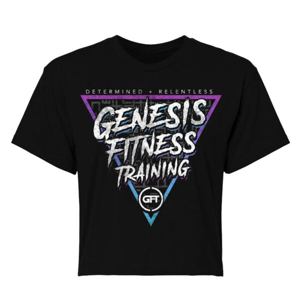 DETERMINED + RELENTLESS - WOMEN'S CROP T-SHIRT - SBXQ7D Thumbnail