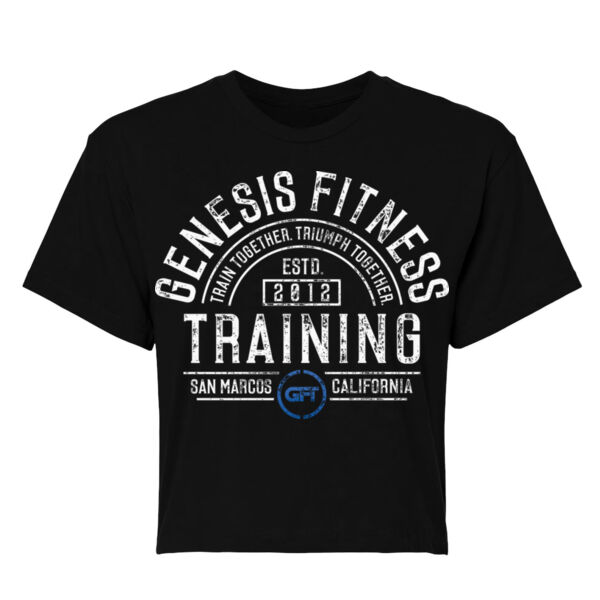 VINTAGE ARCH - WOMEN'S CROP T-SHIRT - $PHEZA8$ Thumbnail